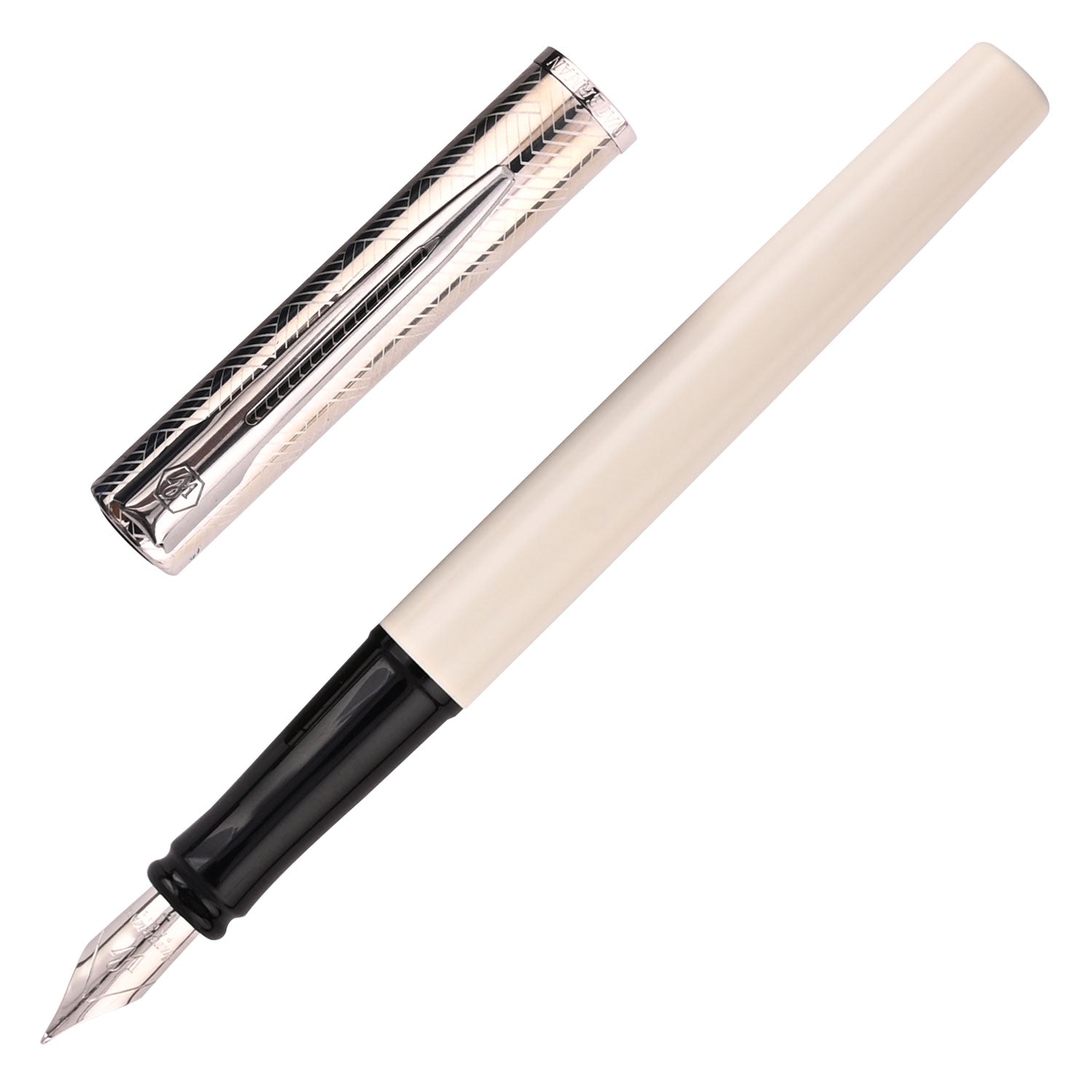 Waterman Allure Fountain Pen - Deluxe White CT