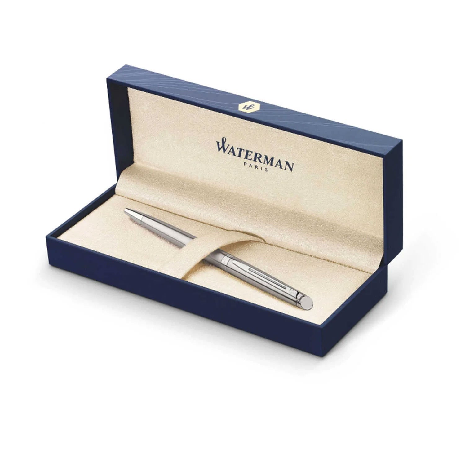 Waterman Hemisphere Ball Pen - Stainless Steel CT