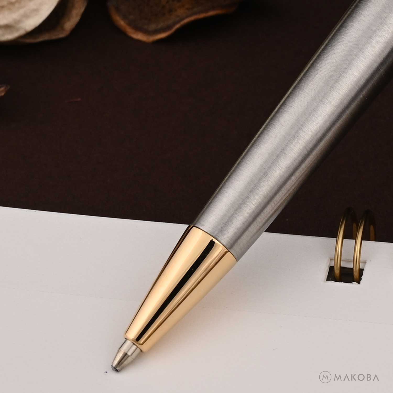 Waterman Hemisphere Ball Pen - Stainless Steel GT