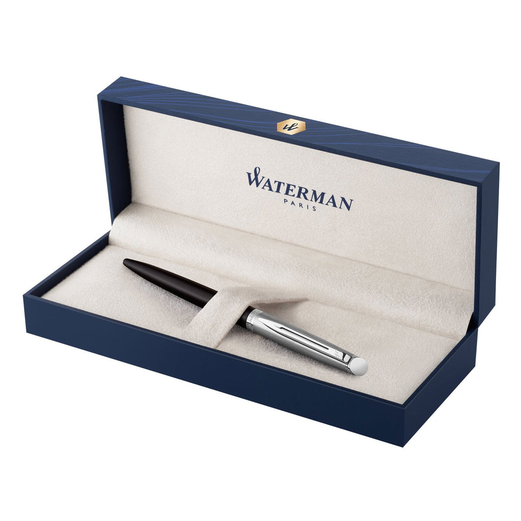 Waterman Hemisphere Essential Stainless Steel Ball Pen - Matte Black CT