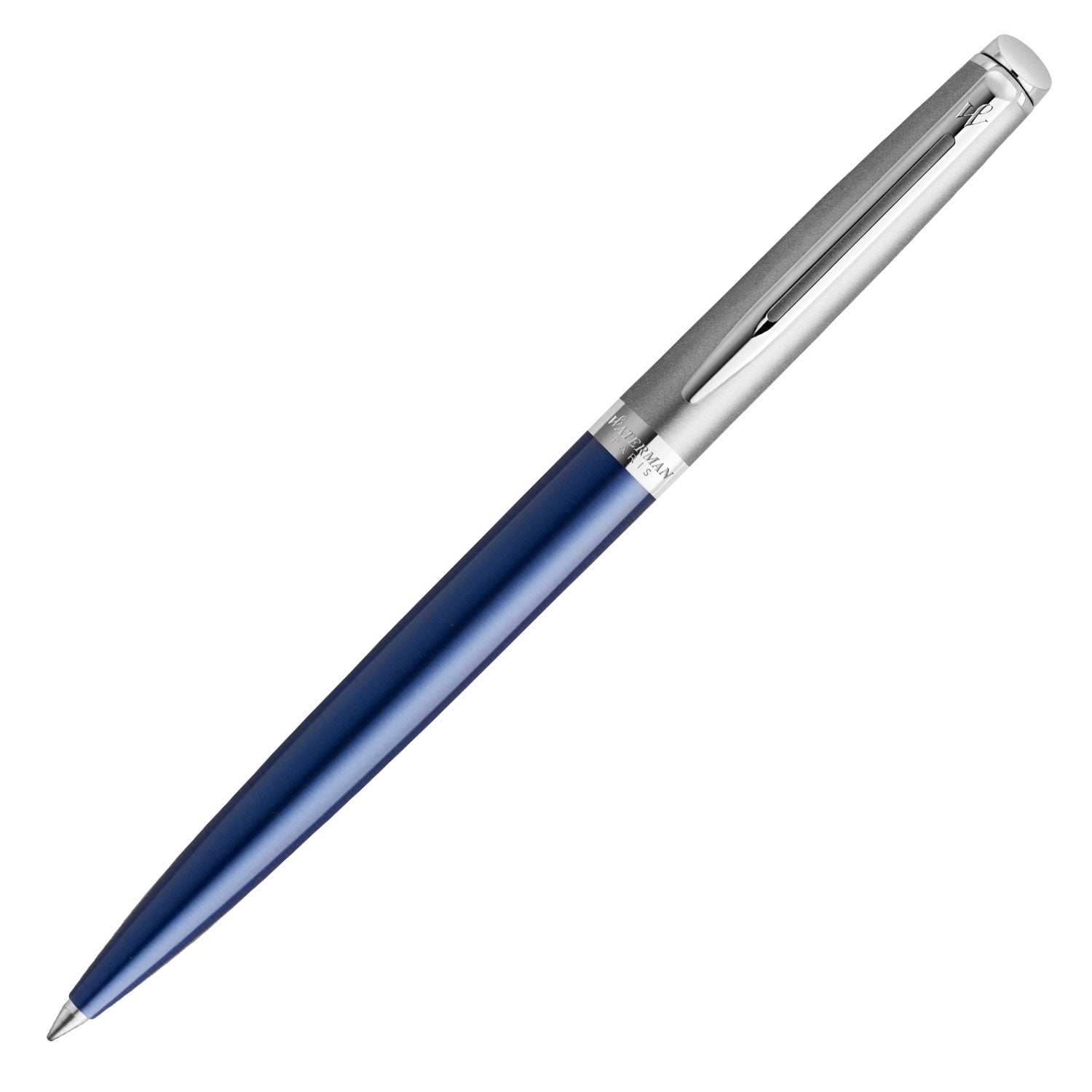Waterman Hemisphere Essential Stainless Steel Ball Pen - Matte Blue CT