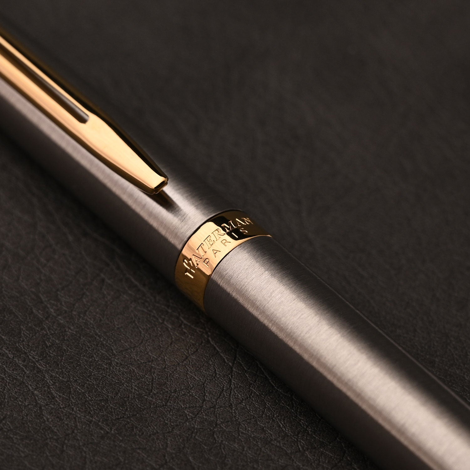 Waterman Hemisphere Ball Pen - Stainless Steel GT