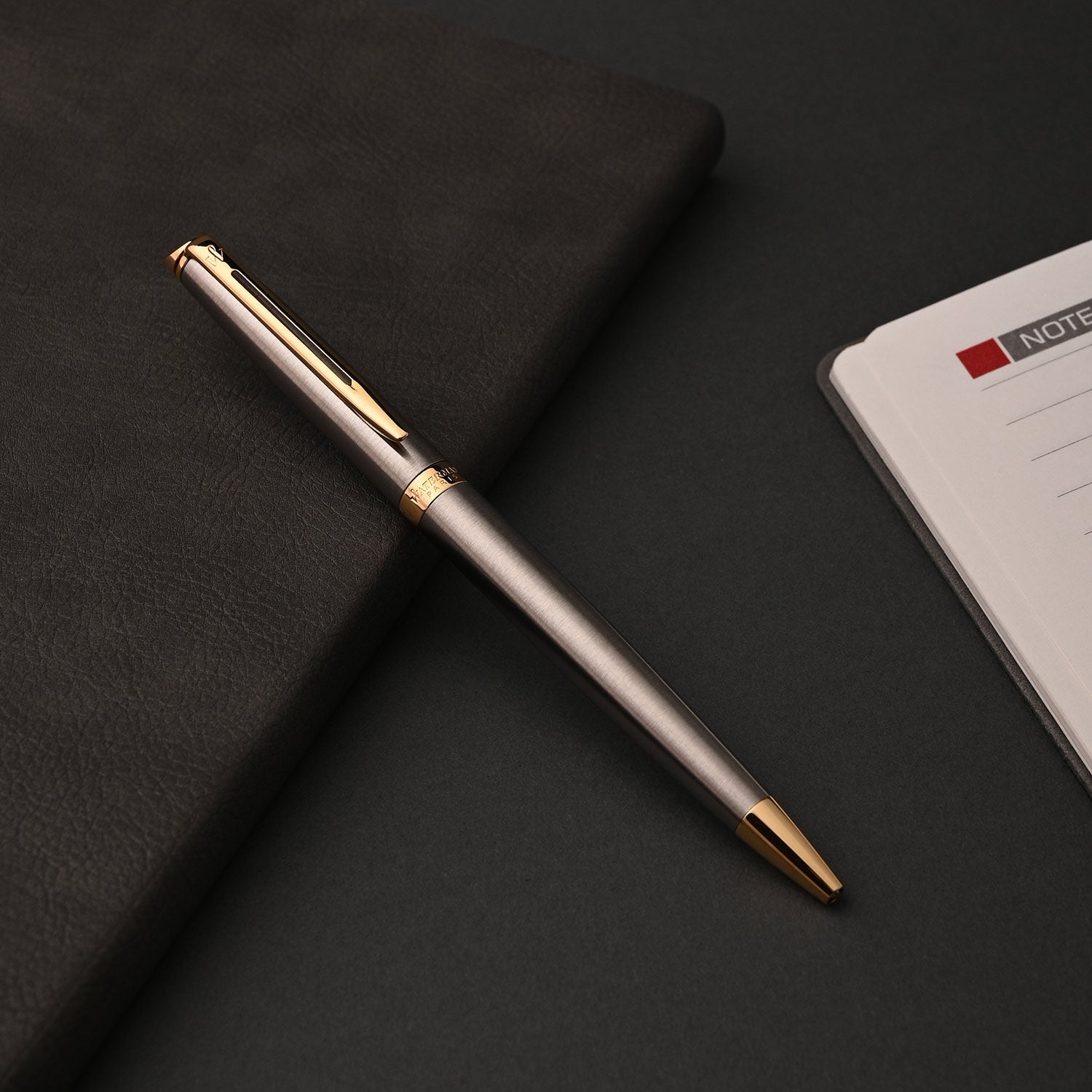 Waterman Hemisphere Ball Pen - Stainless Steel GT