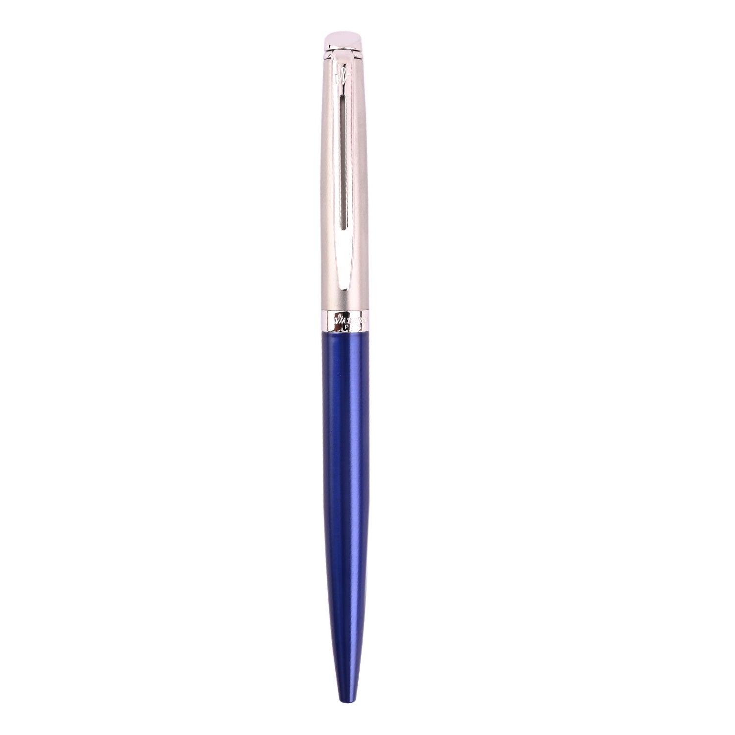 Waterman Hemisphere Essential Stainless Steel Ball Pen - Matte Blue CT