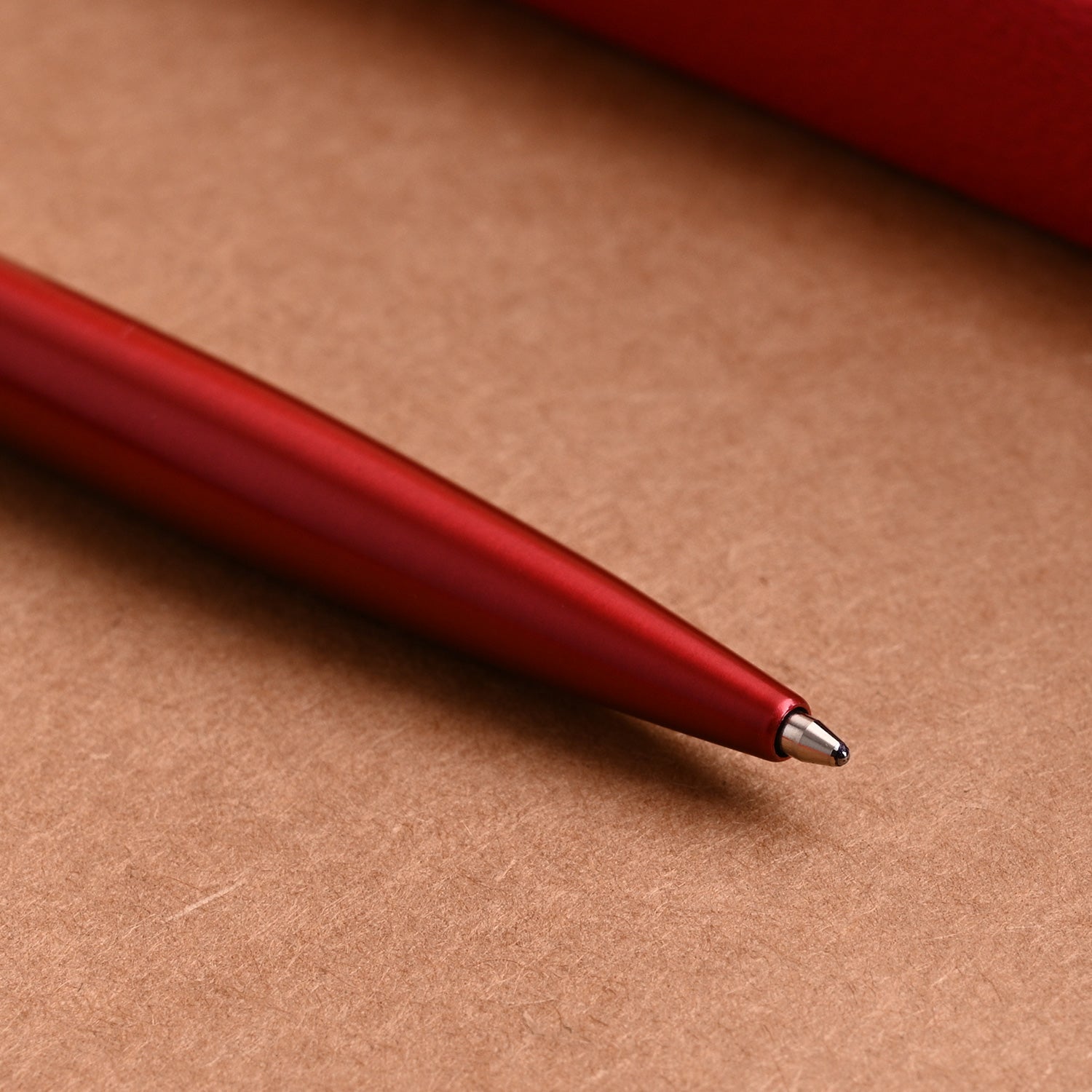 Waterman Hemisphere Essential Stainless Steel Ball Pen - Matte Red CT