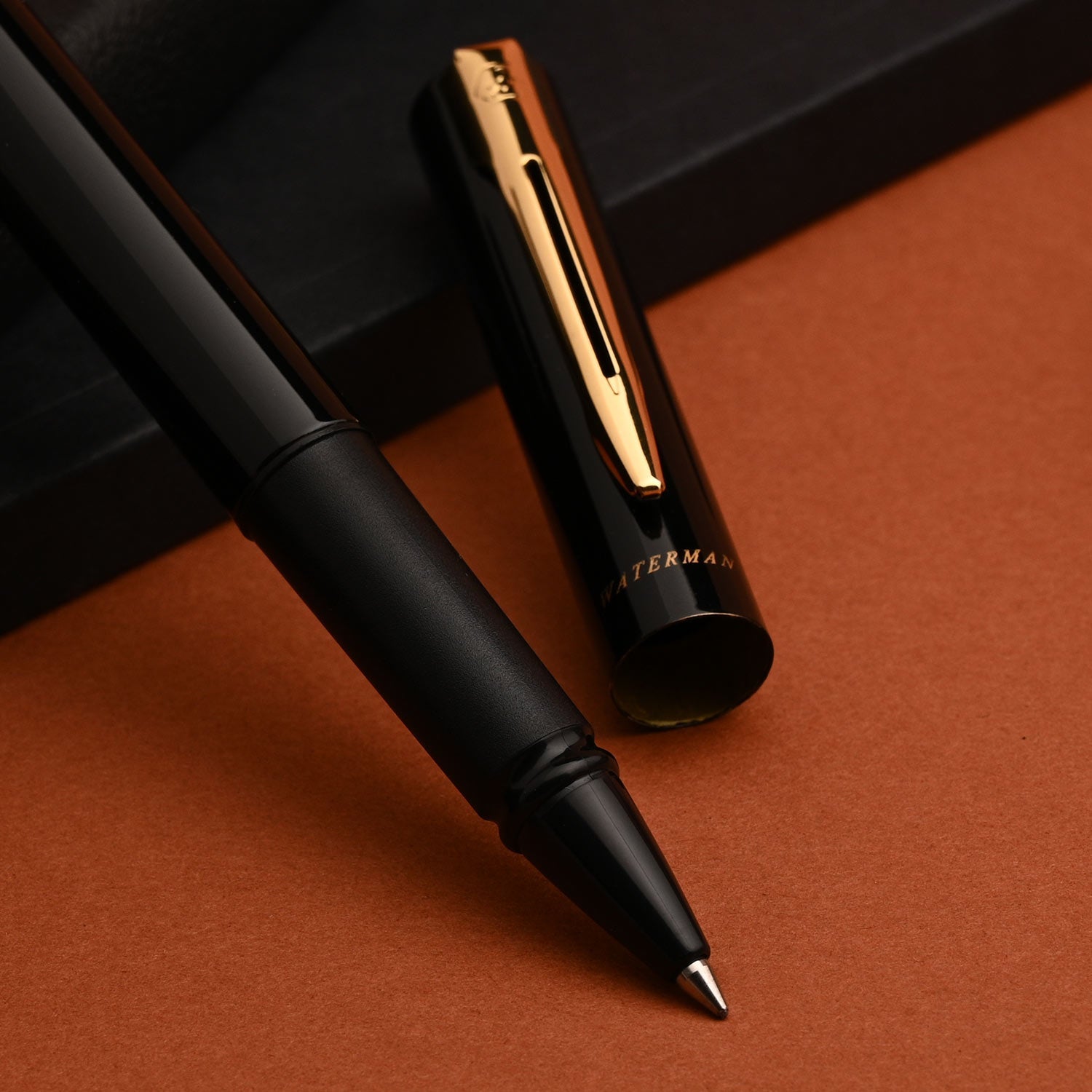 Waterman Phileas Roller Ball Pen - Black GT