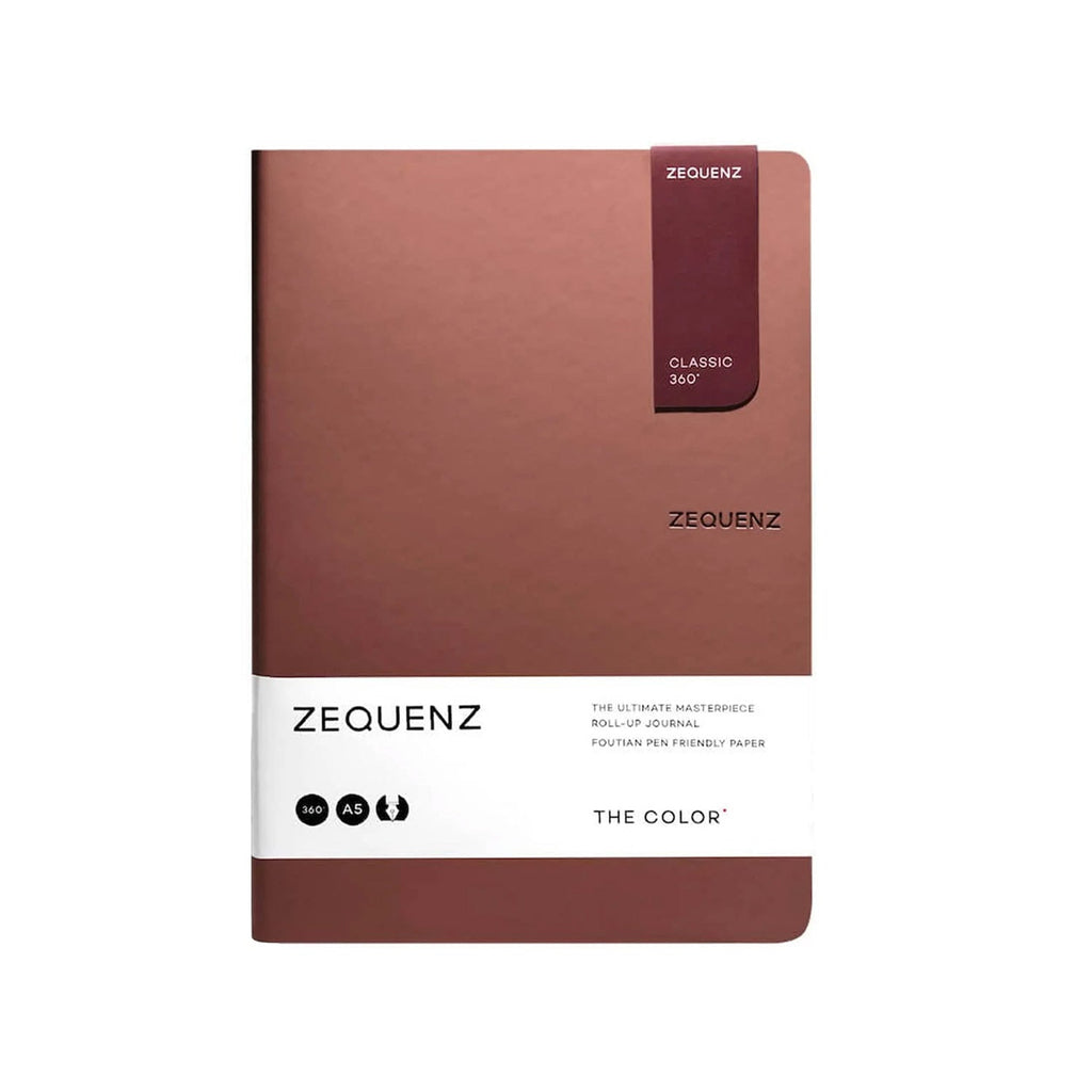 Zequenz Color Notebook, Terra- A5, Squared