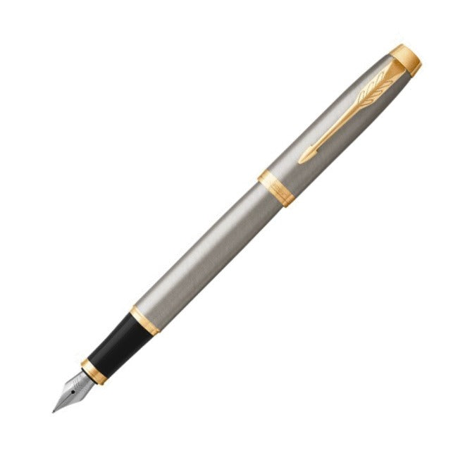 Parker IM Brushed Metal GT Fountain Pen