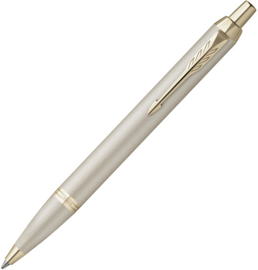 Parker IM Monochrome Champagne GT Ballpoint Pen