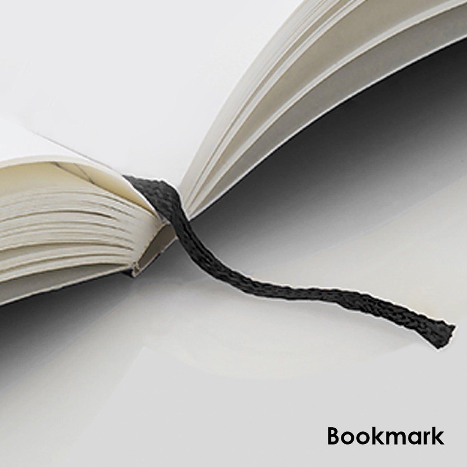 myPAPERCLIP Binary Series Hard Cover Notebook - Black - A5 - Ruled