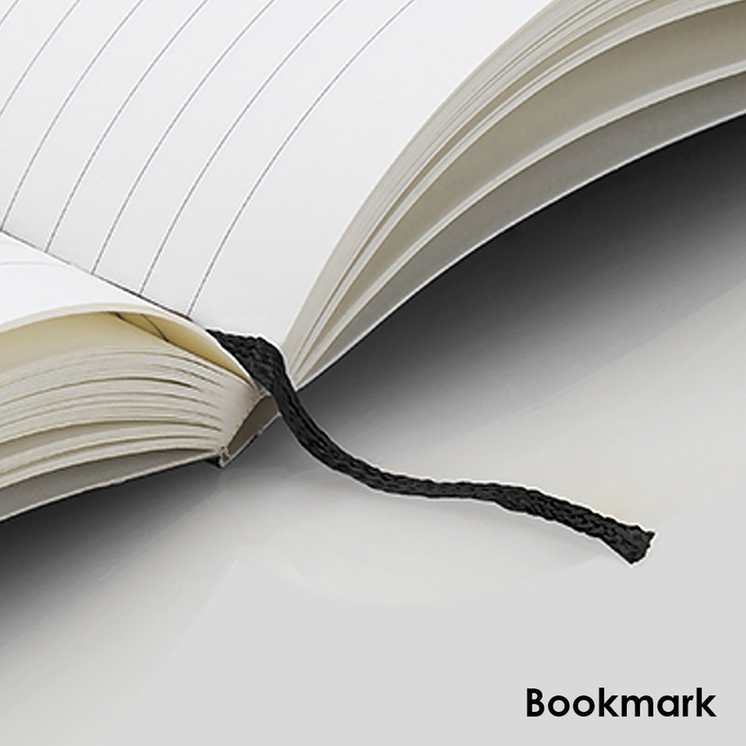 myPAPERCLIP Binary Series Hard Cover Notebook - Blue - A5 - Ruled