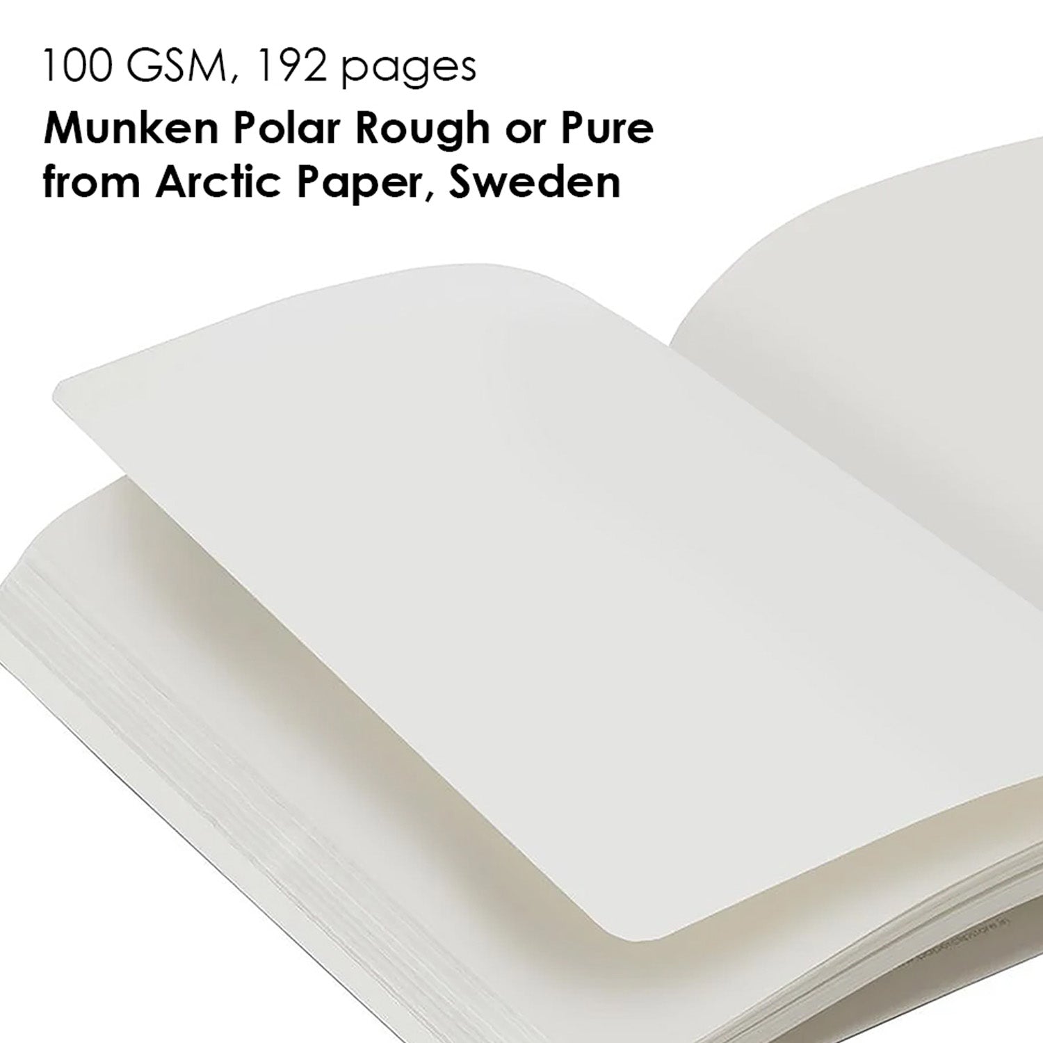 myPAPERCLIP Limited Edition Soft Cover Notebook - Black - A5 - Plain