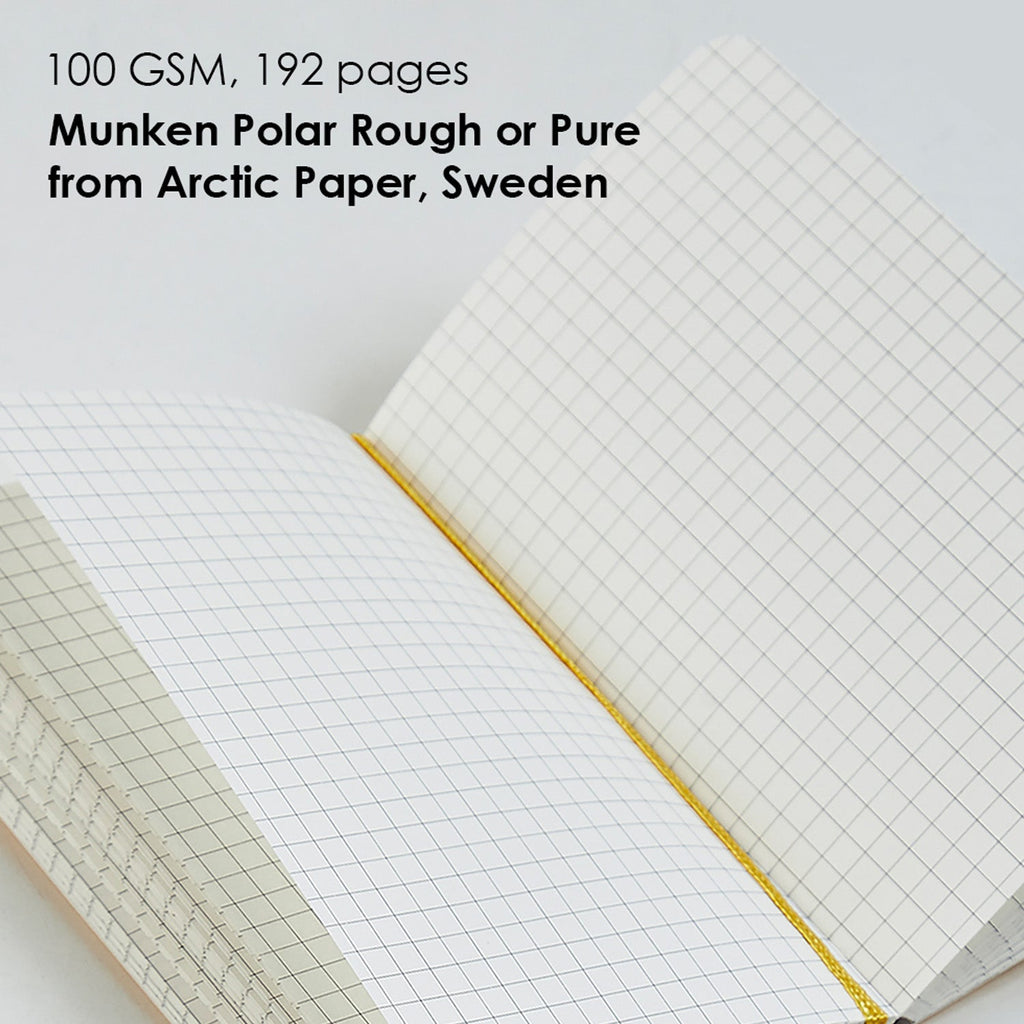 myPAPERCLIP Limited Edition Soft Cover Notebook - Blueberry - A5 - Squared