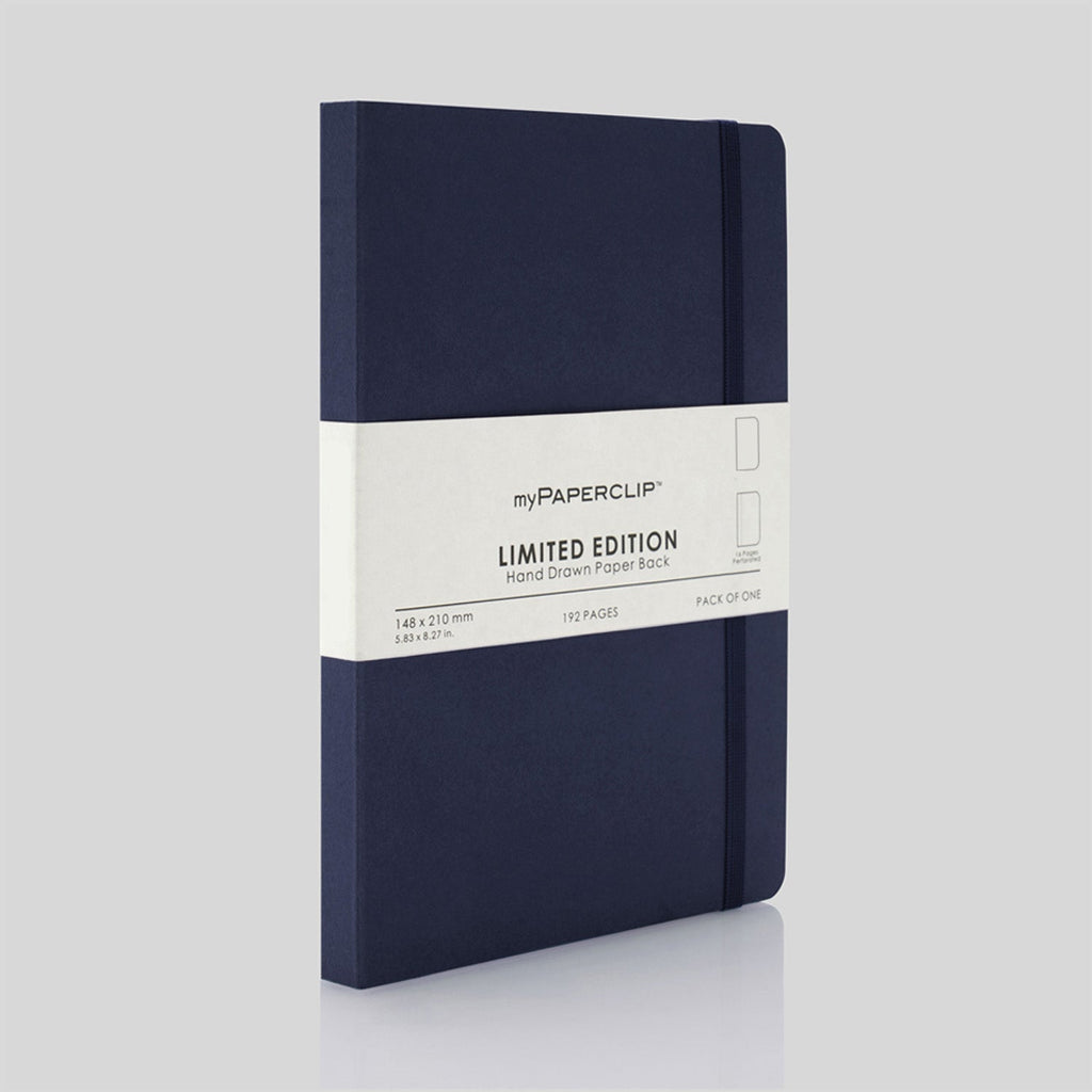 myPAPERCLIP Limited Edition Soft Cover Notebook - Imperial - A5 - Plain