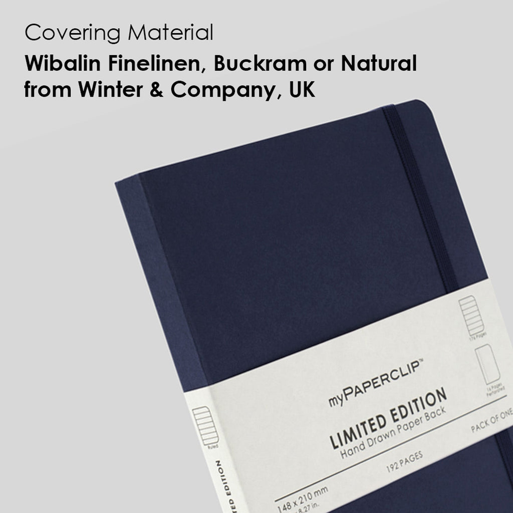 myPAPERCLIP Limited Edition Soft Cover Notebook - Imperial - A5 - Ruled