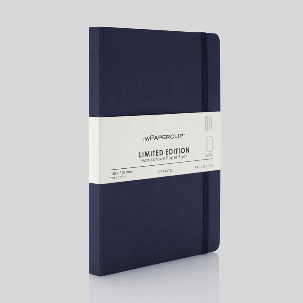 myPAPERCLIP Limited Edition Soft Cover Notebook - Imperial - A5 - Squared