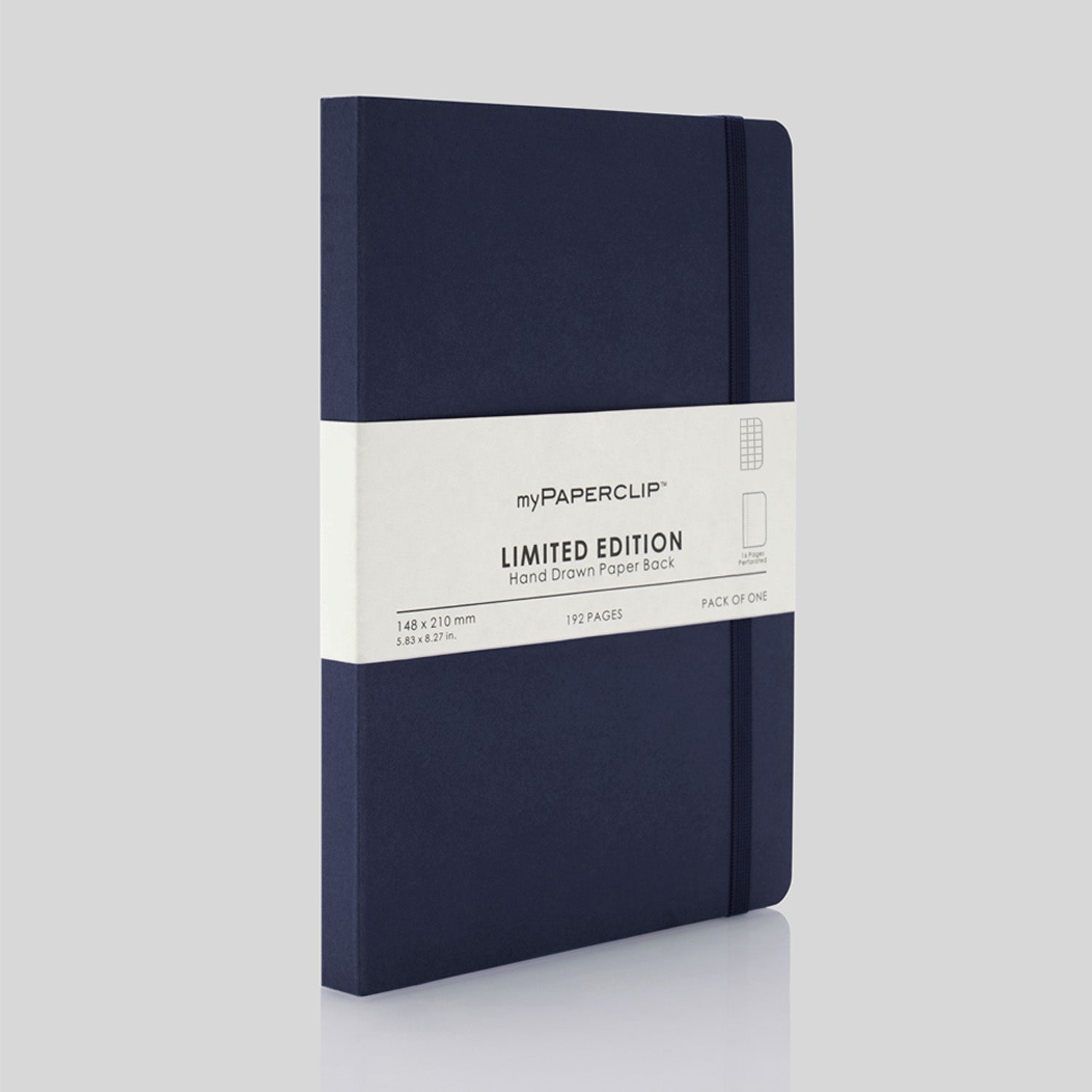 myPAPERCLIP Limited Edition Soft Cover Notebook - Imperial - A5 - Squared