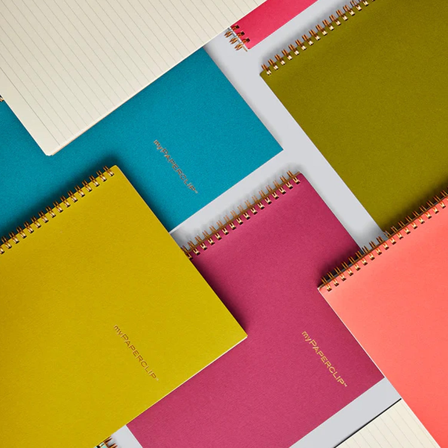 myPAPERCLIP Wiro Notebook - Blue - XL - Squared