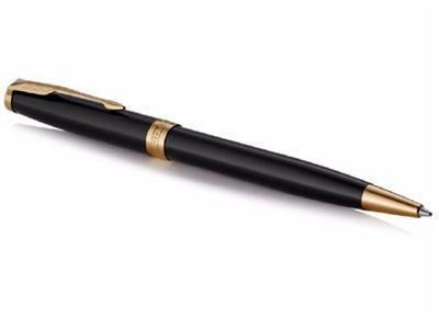 Parker Sonnet Black Lacquer GT Ballpoint Pen