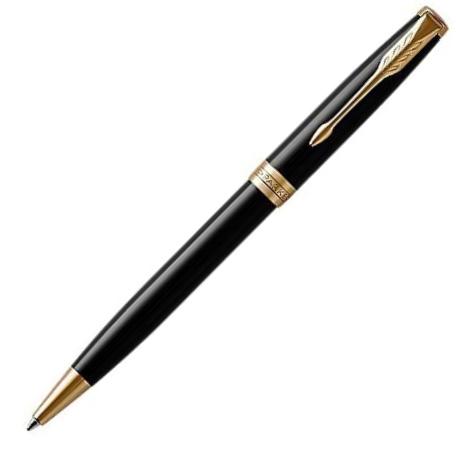 Parker Sonnet Black Lacquer GT Ballpoint Pen