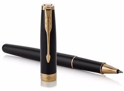 Parker Sonnet Black Lacquer GT Rollerball Pen