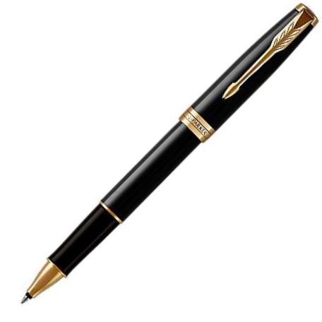 Parker Sonnet Black Lacquer GT Rollerball Pen