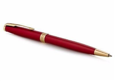 Parker Sonnet Red Lacquer GT Ballpoint Pen