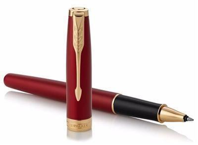 Parker Sonnet Red Lacquer GT Rollerball Pen
