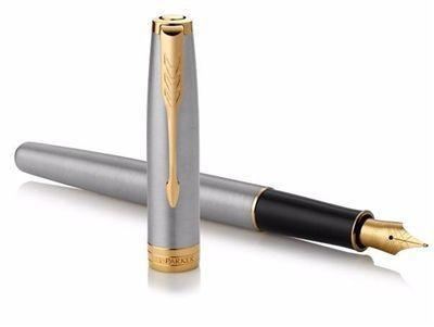 Parker Sonnet Stainless Steel GT Fountain Pen